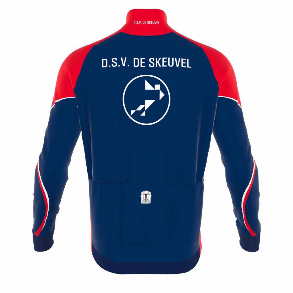 Thermisch Fietsshirt Heren Achter